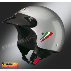 Kit di adesivi tricolore italia bandiera italiana auto moto barca casco bici T5