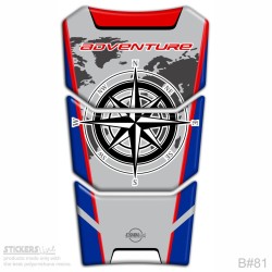 Paraserbatoio resinato BMW R1250 GS Adventure 2024 RALLYE R1250GS Tank Pad B-81
