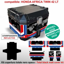 Adesivi compatibili Top Case Honda Africa Twin CRF 1100 - bauletto Mod: T-ad.sp