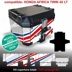 Adesivi compatibili Top Case Honda Africa Twin CRF 1100 - bauletto Mod: T-af.tw