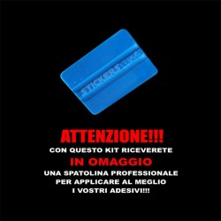 Adesivi carena per Yamaha Tmax 560 2022 Kit Anniversary rosso bianco