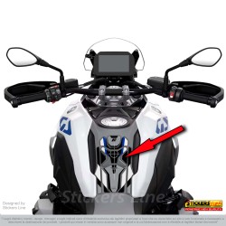 Adesivo paraserbatoio compatibile con BMW R1300 GS 2024 Style Light White B-84