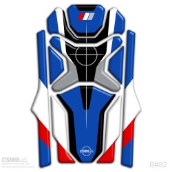 Adesivo paraserbatoio compatibile con BMW R1300 GS 2024 Style Trophy B-82