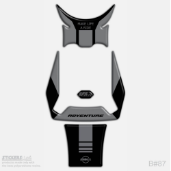 Adesivo paraserbatoio compatibile per BMW R1300 GS ADV 2024 Triple Black B87