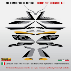 Kit di adesivi compatibili per carena moto Benelli TRK 502 X - 502X - M.3