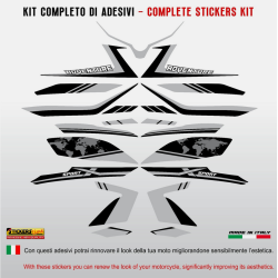 Kit di adesivi compatibili per carena moto Benelli TRK 502 X - 502X - M.4