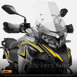 Kit di adesivi compatibili per carena moto Benelli TRK 502 STRADALE - M.7