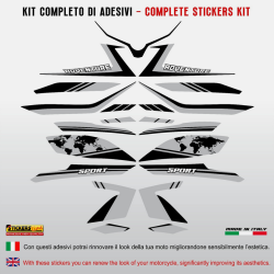 Kit di adesivi compatibili per carena moto Benelli TRK 502 STRADALE - M.8