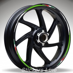 Adesivi ruote moto strisce cerchi HONDA CBF 1000 Racing 4 sitckers wheel CBF1000