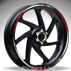 Adesivi ruote moto strisce cerchi YAMAHA FZ5 - Racing 4 - FZ 5 wheel stickers