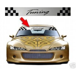 Adesivi FASCIA PARASOLE per auto tuning Mod.TUNING