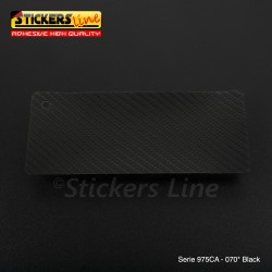 Pellicola adesiva Oracal Nero serie 975CA cod. 070 cm 152x10 mt adesivo nero cast film black Carbon car wrapping auto moto