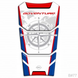 Paraserbatoio resinato BMW R1250 GS Adventure 2021 RALLYE R1250GS Tank Pad B-77