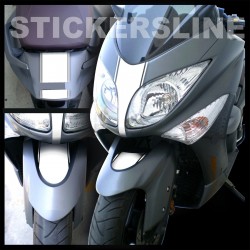 Kit fasce adesive adesivi YAMAHA TMAX T MAX '08 in poi