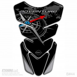Paraserbatoio BMW R 1200 - R 1250 GS Adventure adesivo resinato Tank Pad B-44