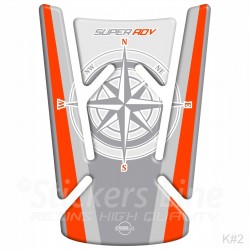 Adesivo paraserbatoio resinato per moto KTM 1290 SUPER ADVENTURE 2015/2020 K-2