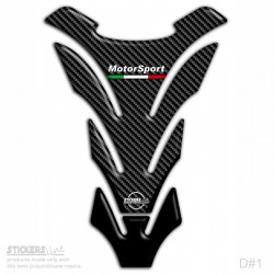 Adesivo Paraserbatoio compatibile per Ducati corse motor sport thank pad D-1