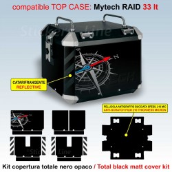 Adesivi Top Case MYTECH Raid 33 LT compatibili BMW KTM Ducati Honda Guzzi T1