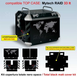Adesivi Top Case MYTECH Raid 33 LT compatibili BMW KTM Ducati Honda Guzzi T2